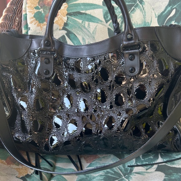 Balenciaga Patent Embossed Classic City - SOLD - Picture 2 of 12